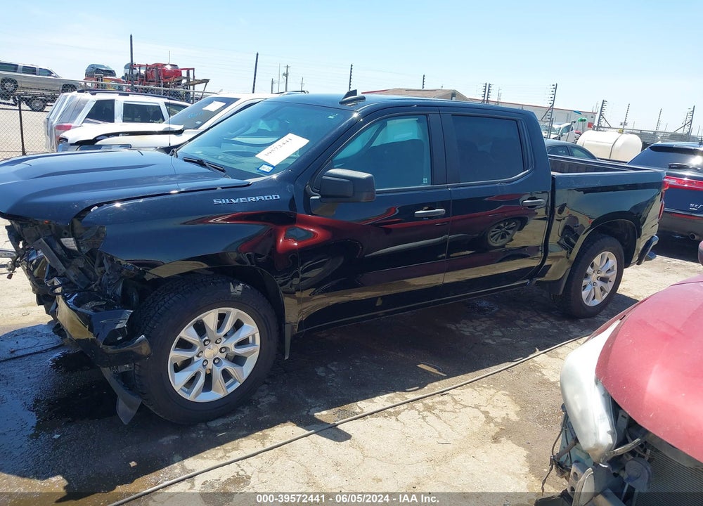 2021 CHEVROLET SILVERADO 1500 2WD SHORT BED CUSTOM VIN: 1GCPWBEK0MZ179869