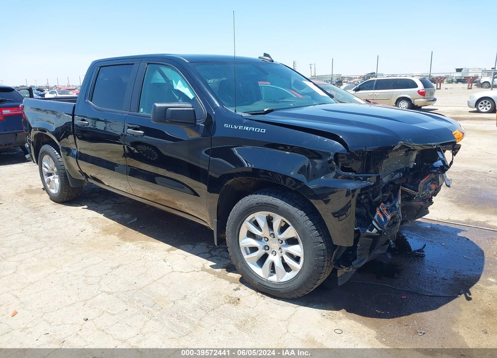 2021 CHEVROLET SILVERADO 1500 2WD SHORT BED CUSTOM VIN: 1GCPWBEK0MZ179869