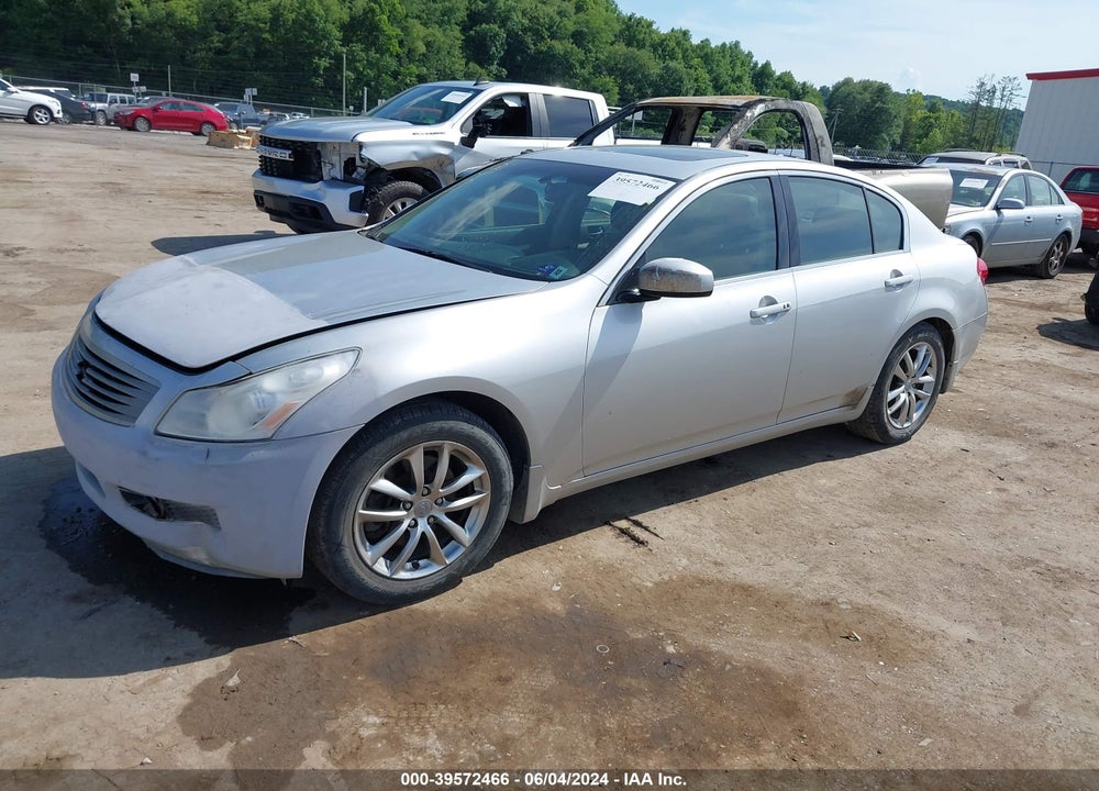 2007 INFINITI G35X VIN: JNKBV61F07M801660