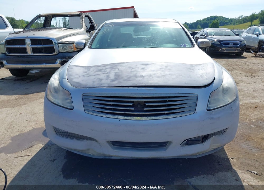 2007 INFINITI G35X VIN: JNKBV61F07M801660