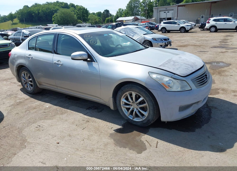 2007 INFINITI G35X VIN: JNKBV61F07M801660