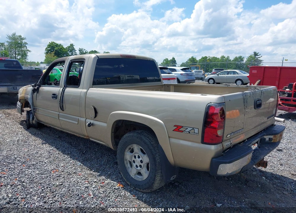 2005 CHEVROLET SILVERADO 1500 Z71 VIN: 1GCEK19Z35Z251315