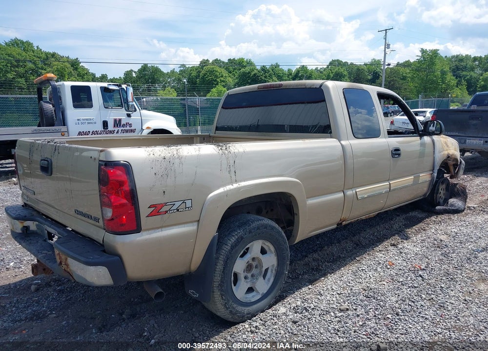 2005 CHEVROLET SILVERADO 1500 Z71 VIN: 1GCEK19Z35Z251315