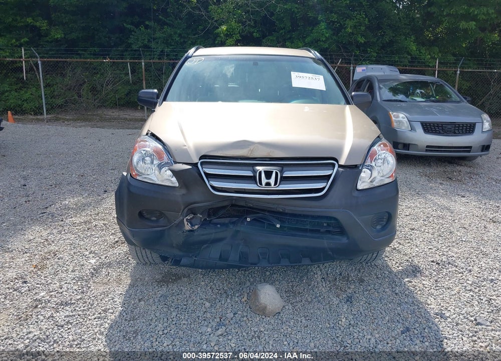 2006 HONDA CR-V LX VIN: SHSRD78536U431231