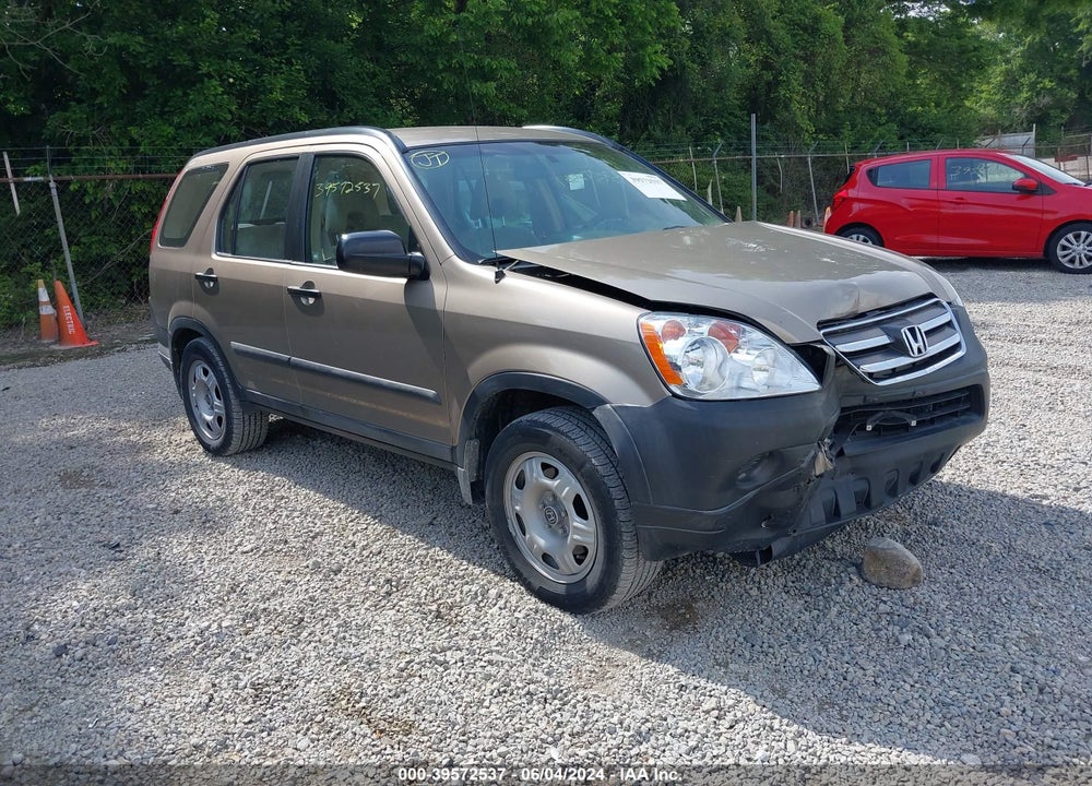 2006 HONDA CR-V LX VIN: SHSRD78536U431231