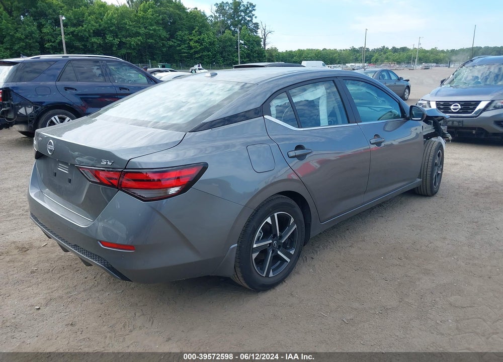 2024 NISSAN SENTRA SV XTRONIC CVT VIN: 3N1AB8CV9RY226614