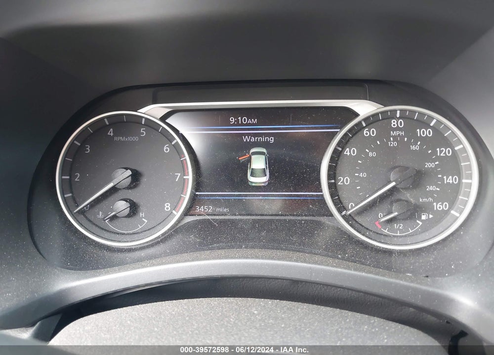 2024 NISSAN SENTRA SV XTRONIC CVT VIN: 3N1AB8CV9RY226614