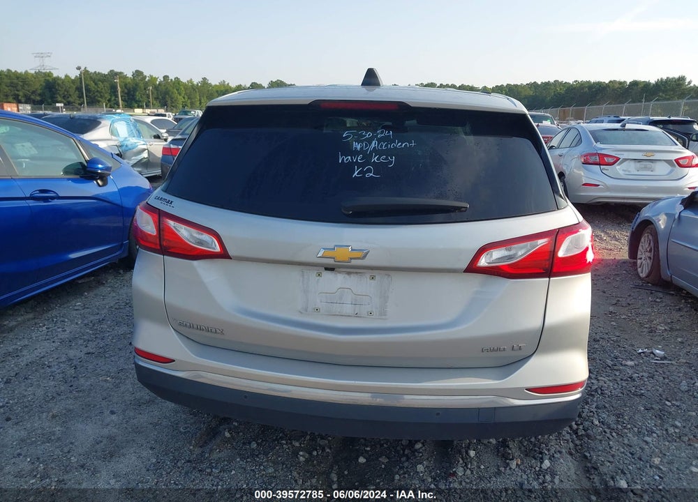 2019 CHEVROLET EQUINOX LT VIN: 3GNAXTEV7KL336389
