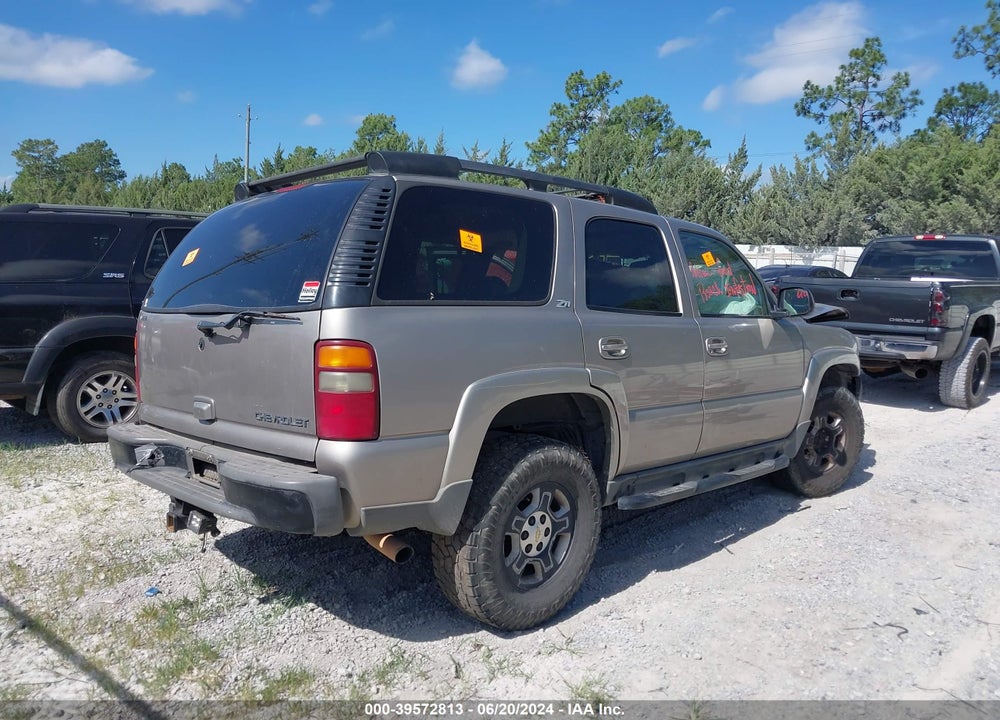 2002 CHEVROLET TAHOE Z71 VIN: 1GNEK13Z92R306751