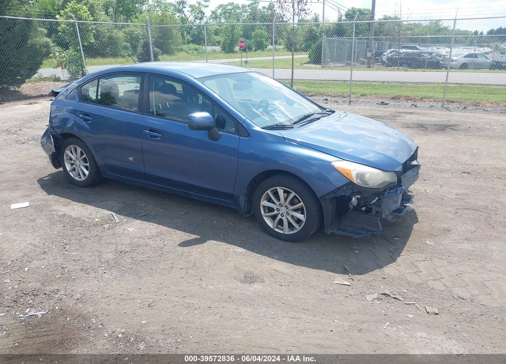 2012 SUBARU IMPREZA 2.0I PREMIUM VIN: JF1GJAB66CG026414