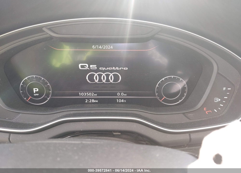 2019 AUDI Q5 45 PREMIUM VIN: WA1BNAFY5K2036166