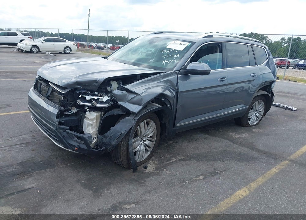 2019 VOLKSWAGEN ATLAS 3.6L V6 SEL PREMIUM VIN: 1V2NR2CA7KC533894