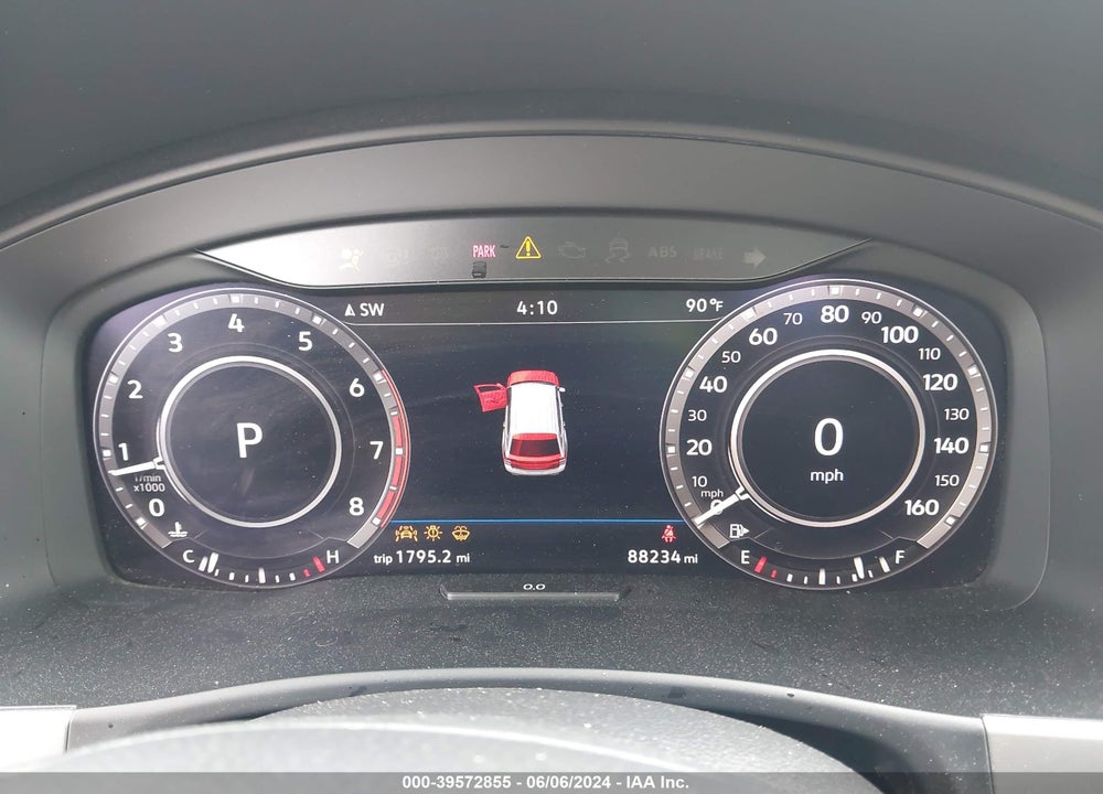 2019 VOLKSWAGEN ATLAS 3.6L V6 SEL PREMIUM VIN: 1V2NR2CA7KC533894