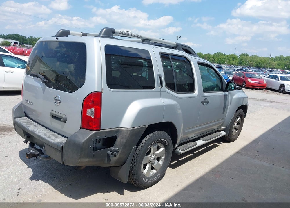 2010 NISSAN XTERRA S VIN: 5N1AN0NU9AC521179