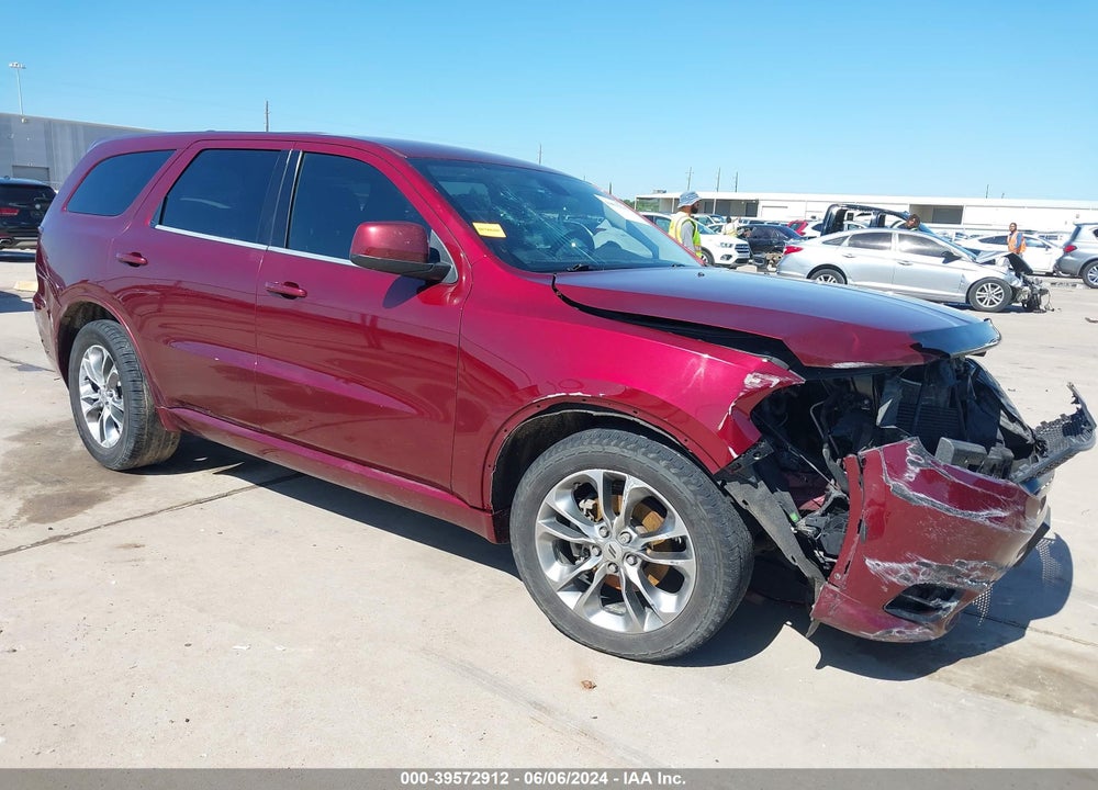 2019 DODGE DURANGO GT RWD VIN: 1C4RDHDG6KC681560