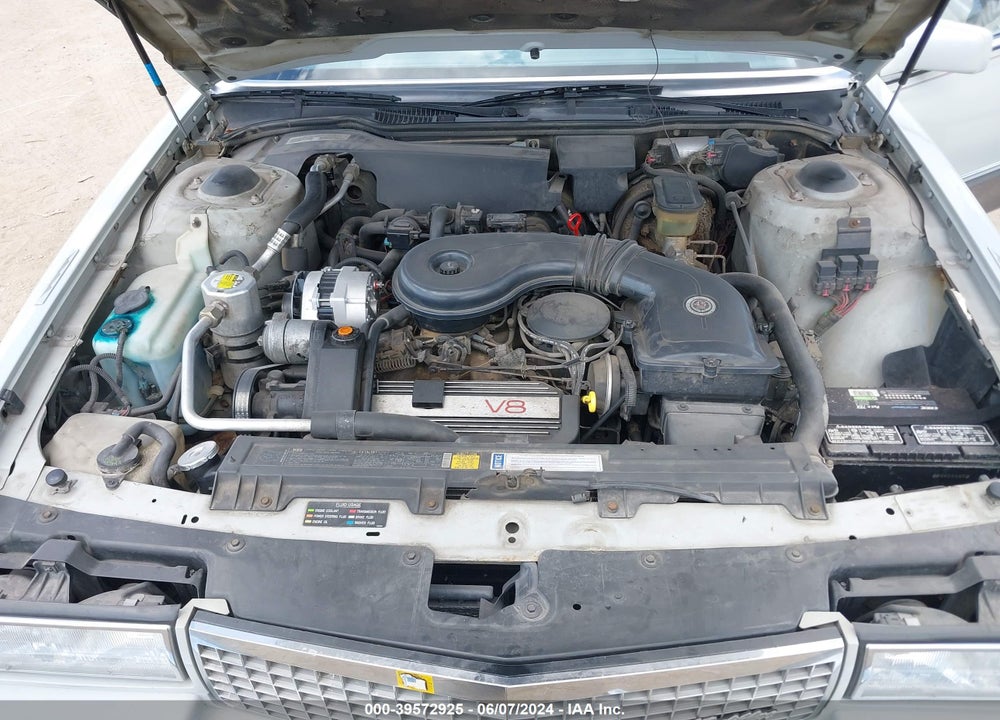 1989 CADILLAC DEVILLE VIN: 1G6CD5157K4275338