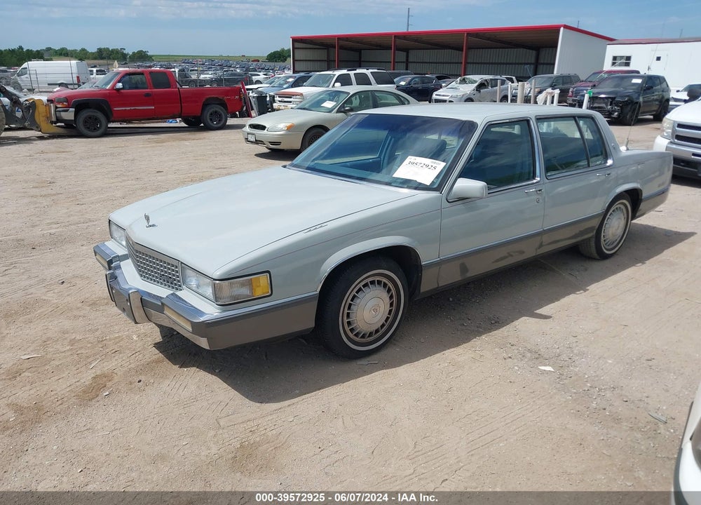 1989 CADILLAC DEVILLE VIN: 1G6CD5157K4275338