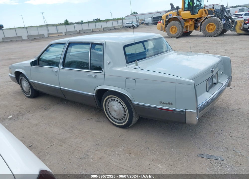1989 CADILLAC DEVILLE VIN: 1G6CD5157K4275338