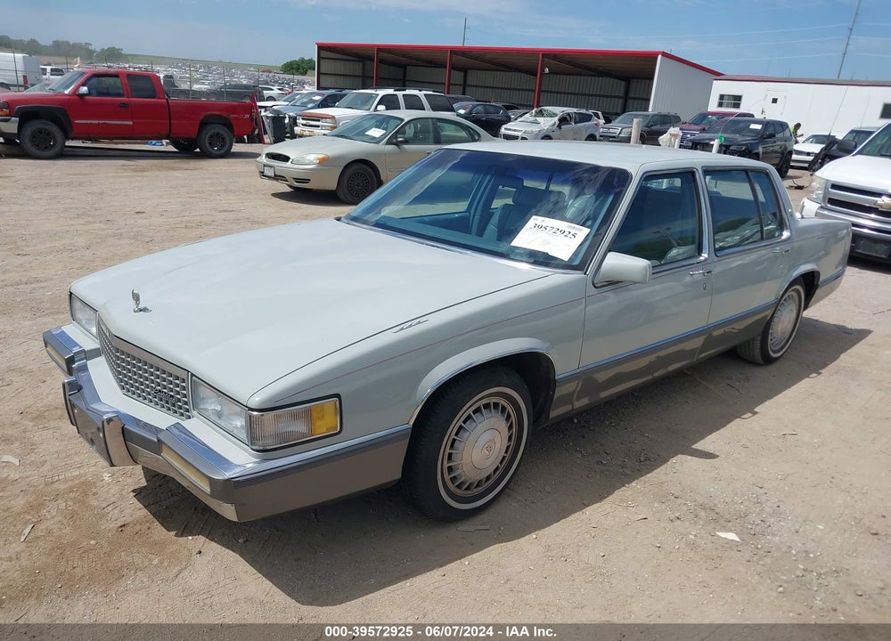 1989 CADILLAC DEVILLE VIN: 1G6CD5157K4275338