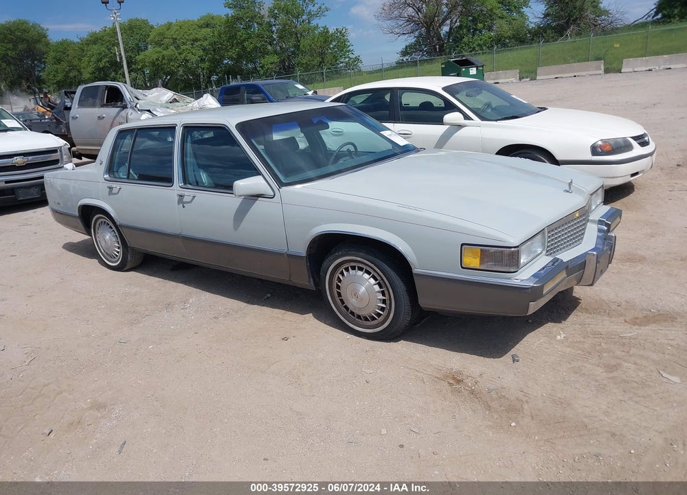 1989 CADILLAC DEVILLE VIN: 1G6CD5157K4275338