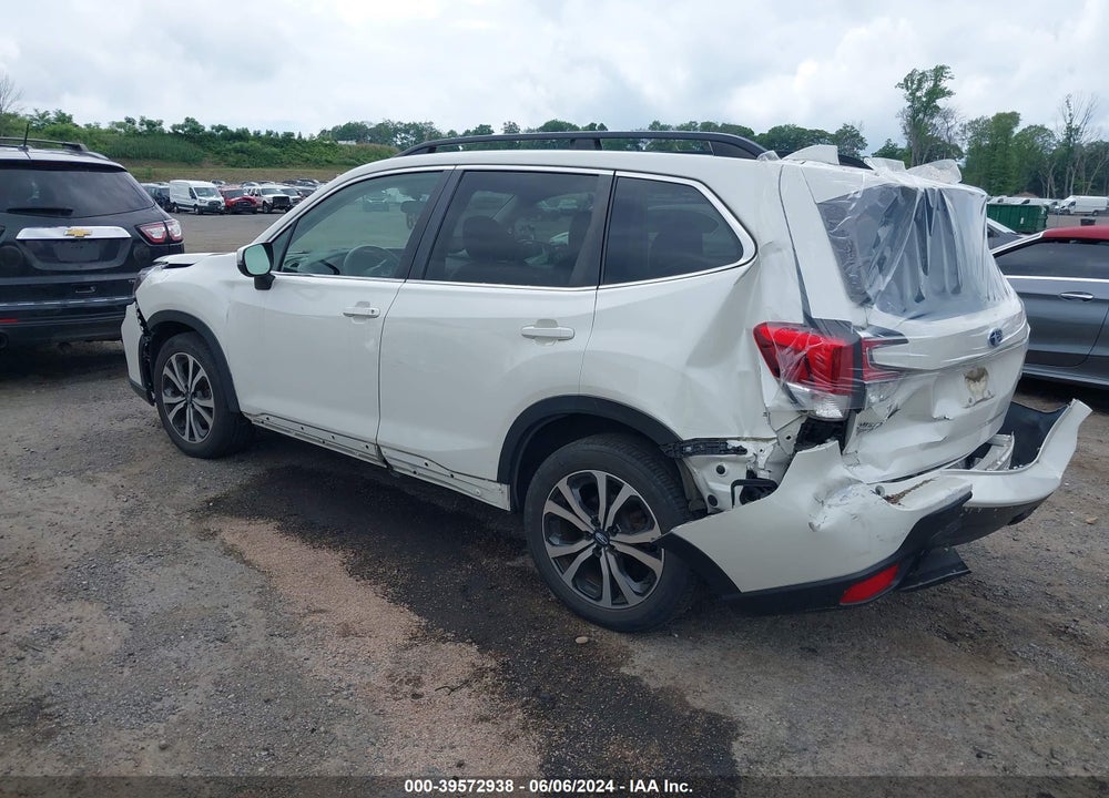 2019 SUBARU FORESTER LIMITED VIN: JF2SKASC8KH461372