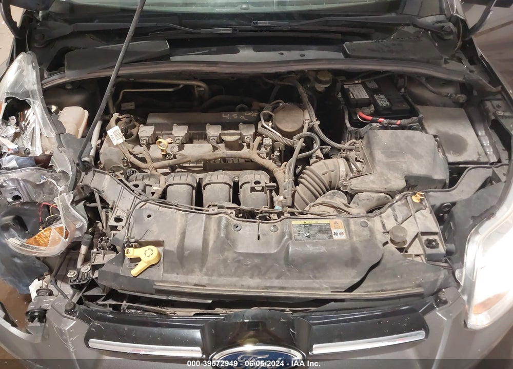 2012 FORD FOCUS SEL VIN: 1FAHP3H27CL222212