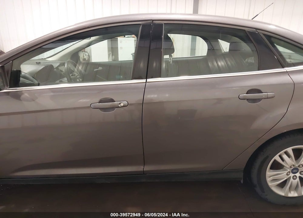 2012 FORD FOCUS SEL VIN: 1FAHP3H27CL222212