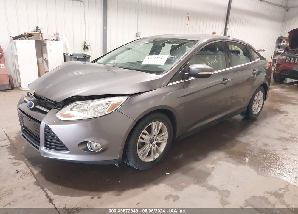2012 FORD FOCUS SEL VIN: 1FAHP3H27CL222212