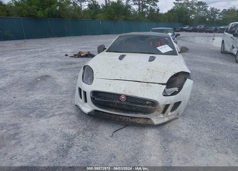 2015 JAGUAR F-TYPE R VIN: SAJWA6DA7FMK11678