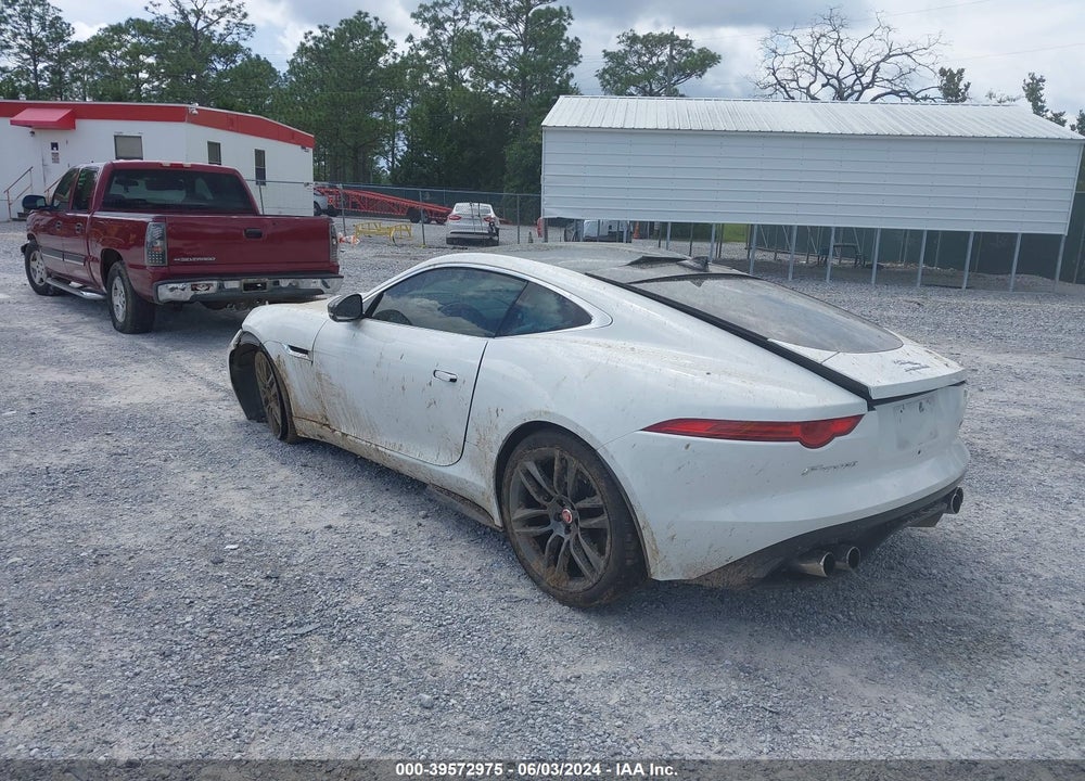 2015 JAGUAR F-TYPE R VIN: SAJWA6DA7FMK11678