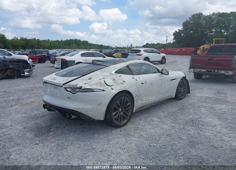 2015 JAGUAR F-TYPE R VIN: SAJWA6DA7FMK11678