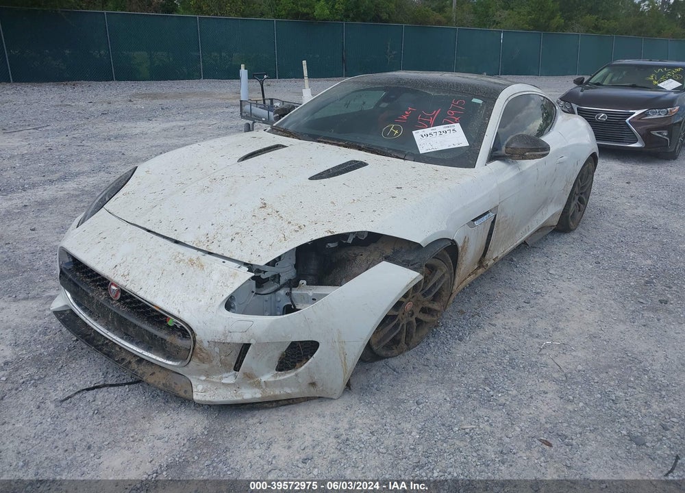 2015 JAGUAR F-TYPE R VIN: SAJWA6DA7FMK11678