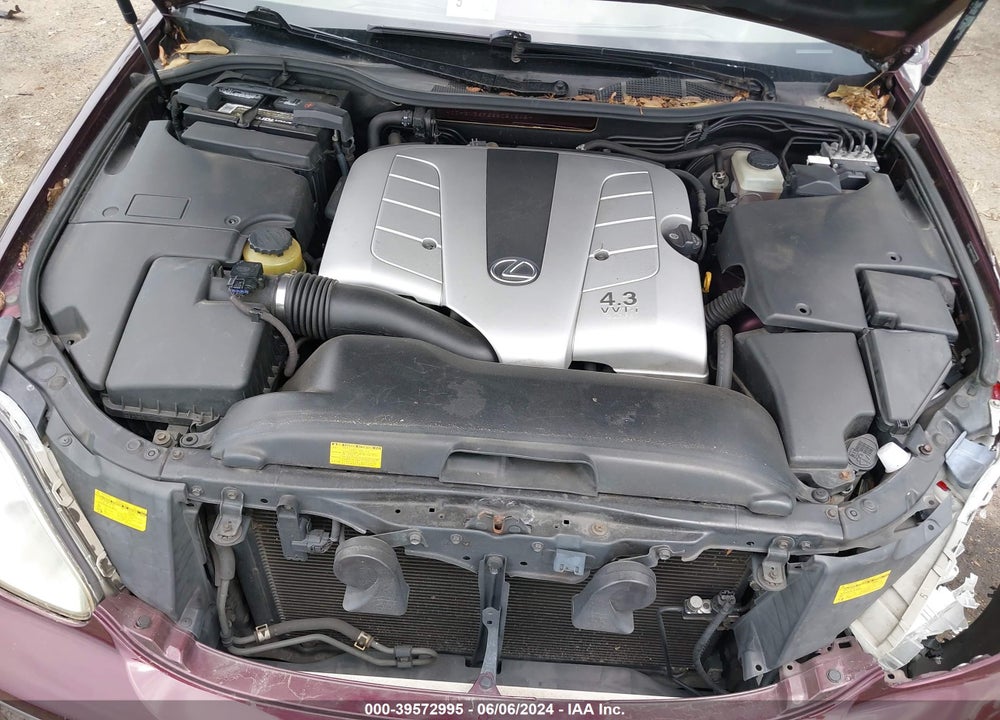 2006 LEXUS LS 430 VIN: JTHBN36F665051245