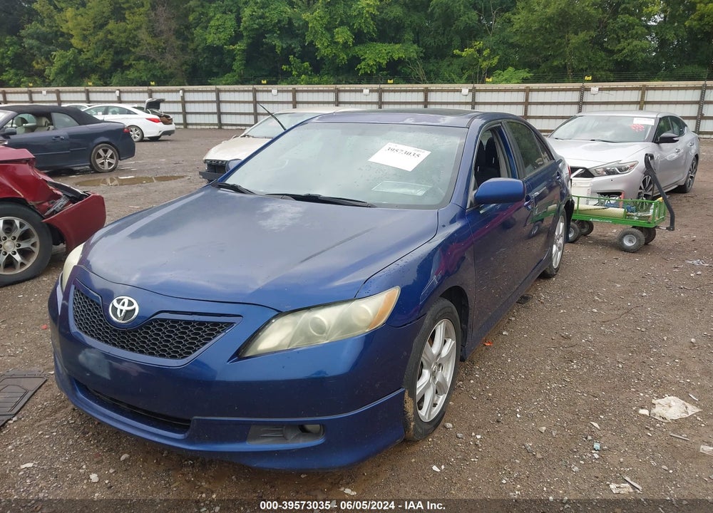 2007 TOYOTA CAMRY SE VIN: 4T1BE46K97U041722