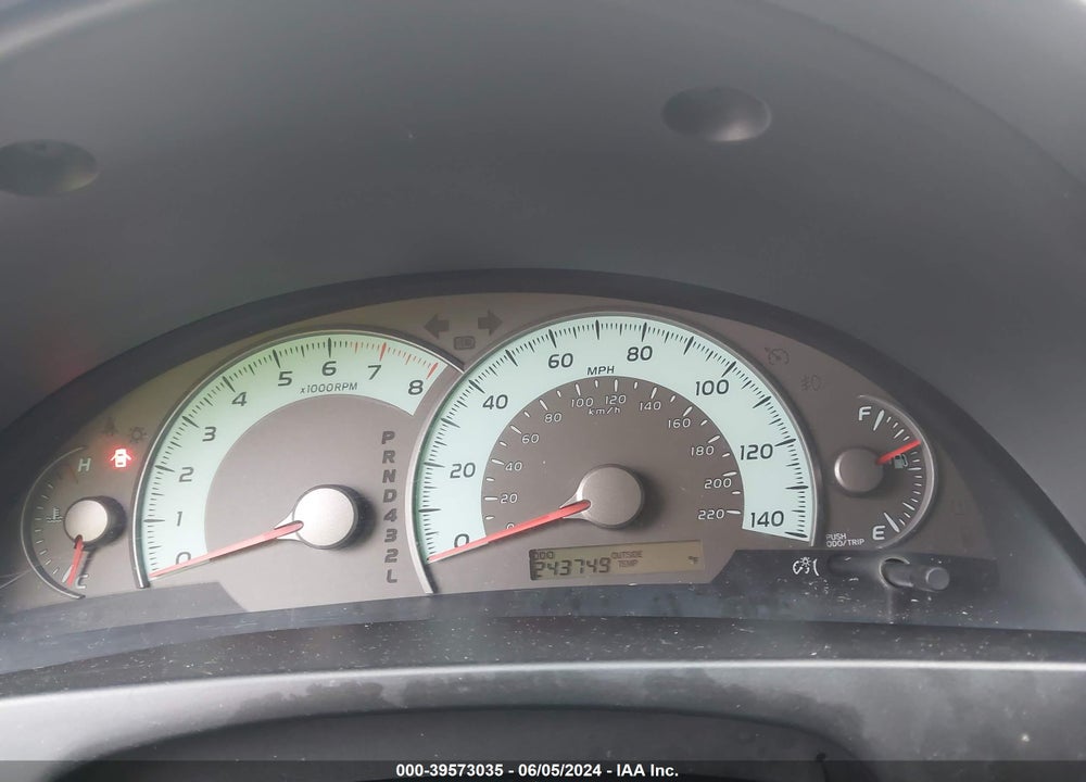 2007 TOYOTA CAMRY SE VIN: 4T1BE46K97U041722