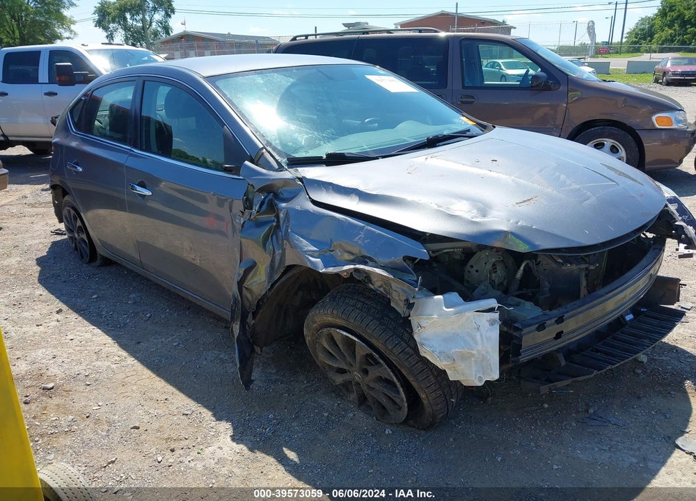 2018 NISSAN SENTRA S VIN: 3N1AB7AP3JY235649