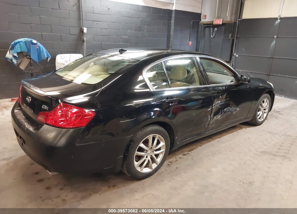 2008 INFINITI G35X VIN: JNKBV61F08M256044