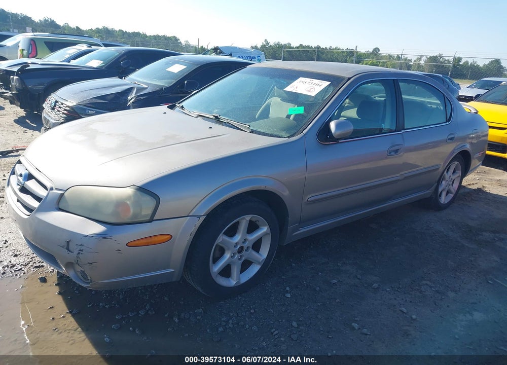 2002 NISSAN MAXIMA SE VIN: JN1DA31D72T426855