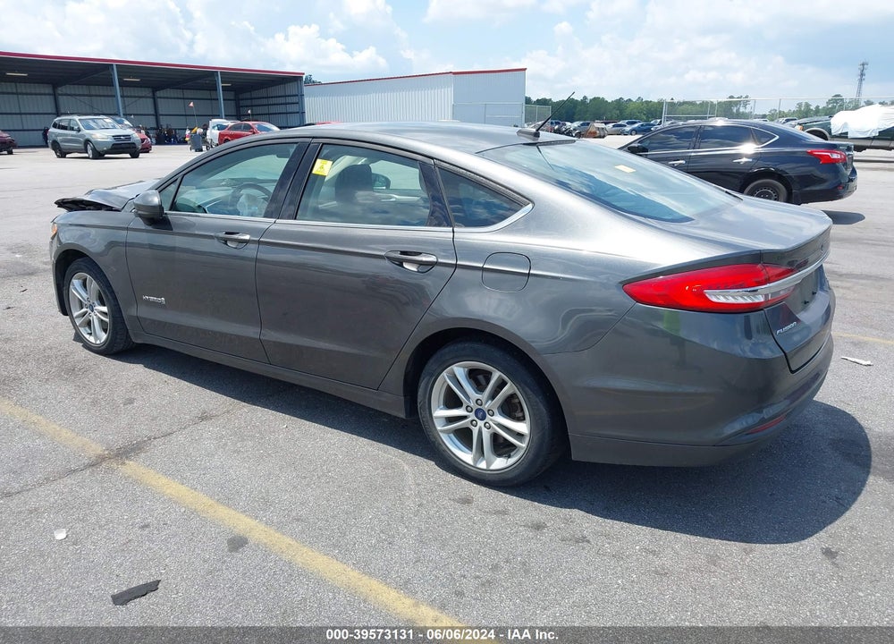 2018 FORD FUSION HYBRID SE VIN: 3FA6P0LU5JR172231