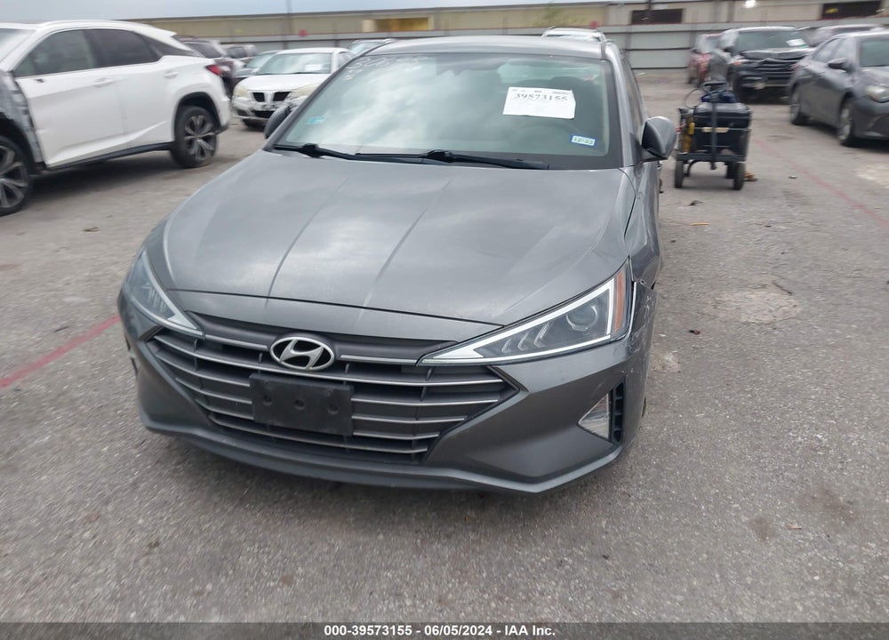 2019 HYUNDAI ELANTRA SEL VIN: 5NPD84LF9KH422498
