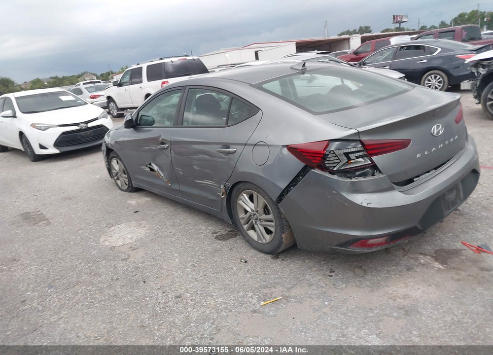 2019 HYUNDAI ELANTRA SEL VIN: 5NPD84LF9KH422498