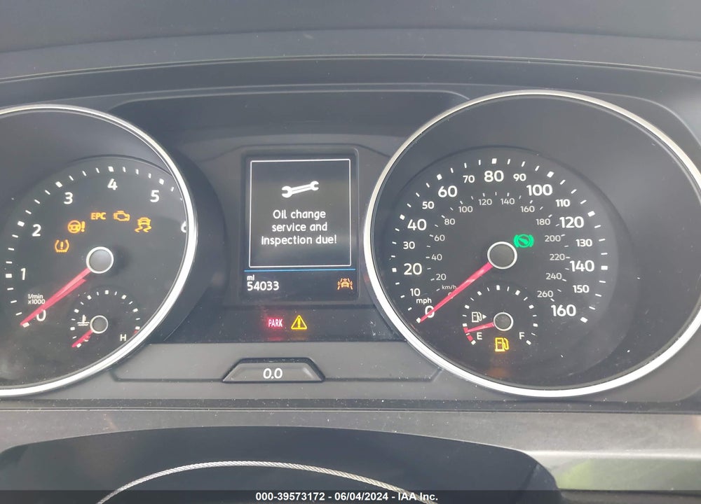2019 VOLKSWAGEN TIGUAN 2.0T S VIN: 3VV1B7AX3KM111484