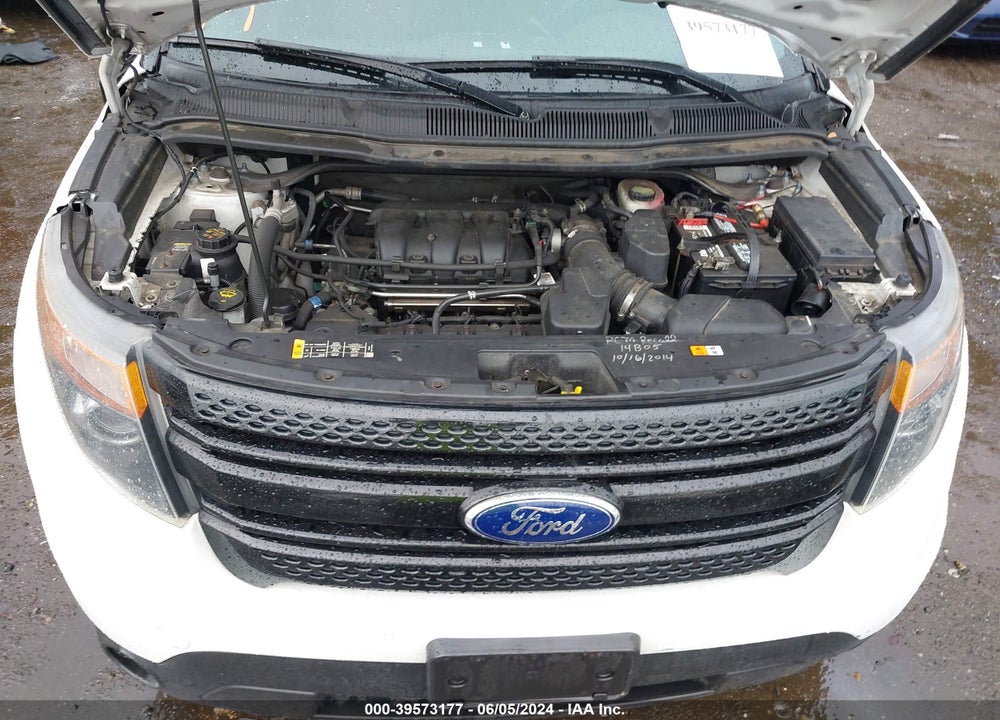 2014 FORD UTILITY POLICE INTERCEPTOR VIN: 1FM5K8AR1EGA18884