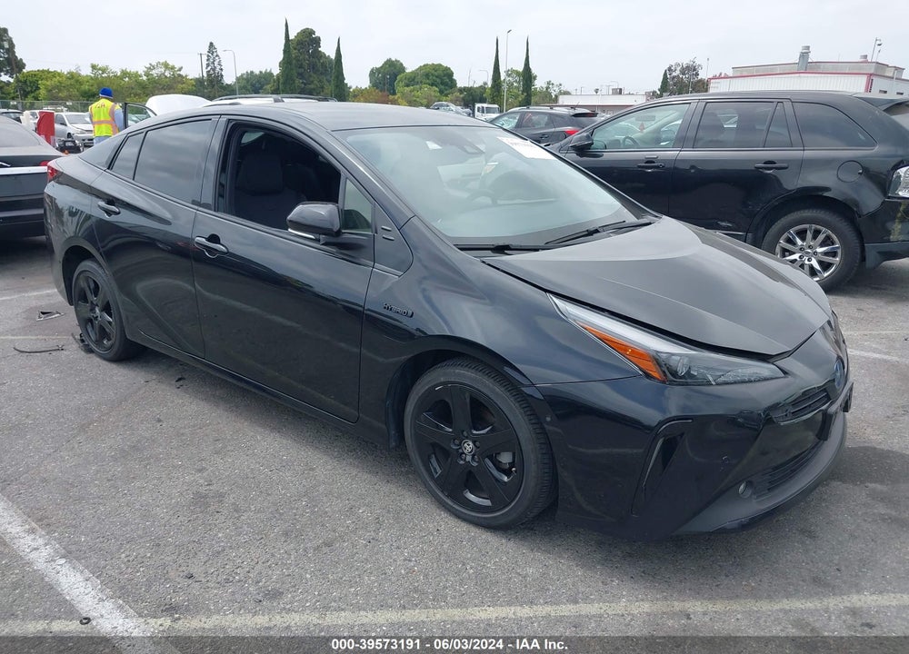 2022 TOYOTA PRIUS NIGHTSHADE EDITION VIN: JTDKAMFU3N3161987