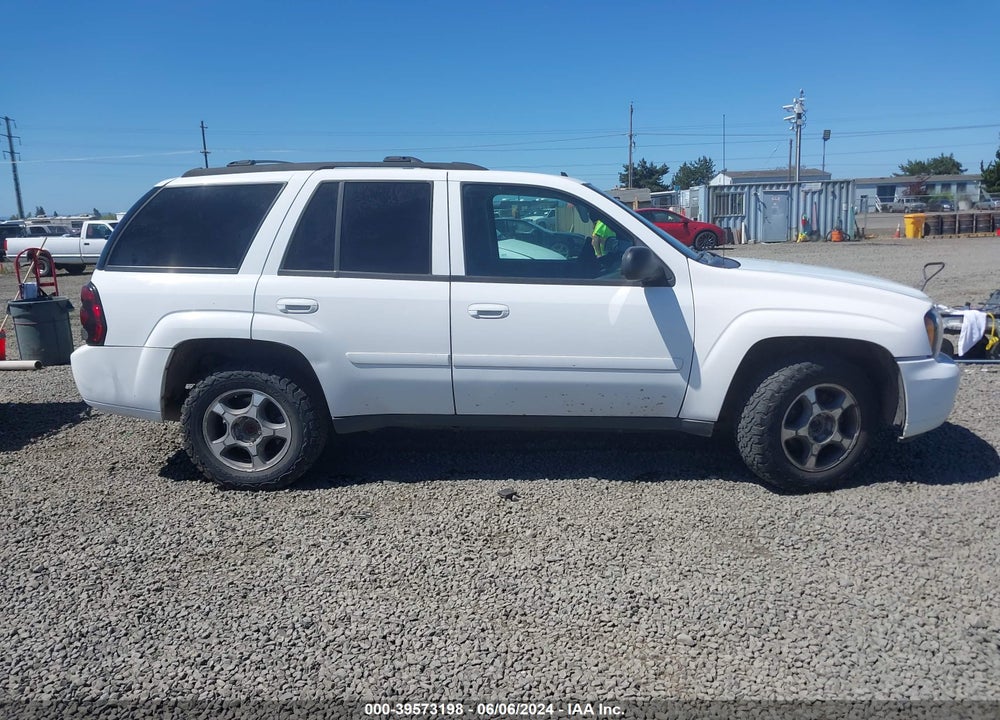 2008 CHEVROLET TRAILBLAZER LT VIN: 1GNDT13S082174962