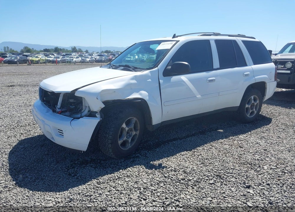 2008 CHEVROLET TRAILBLAZER LT VIN: 1GNDT13S082174962