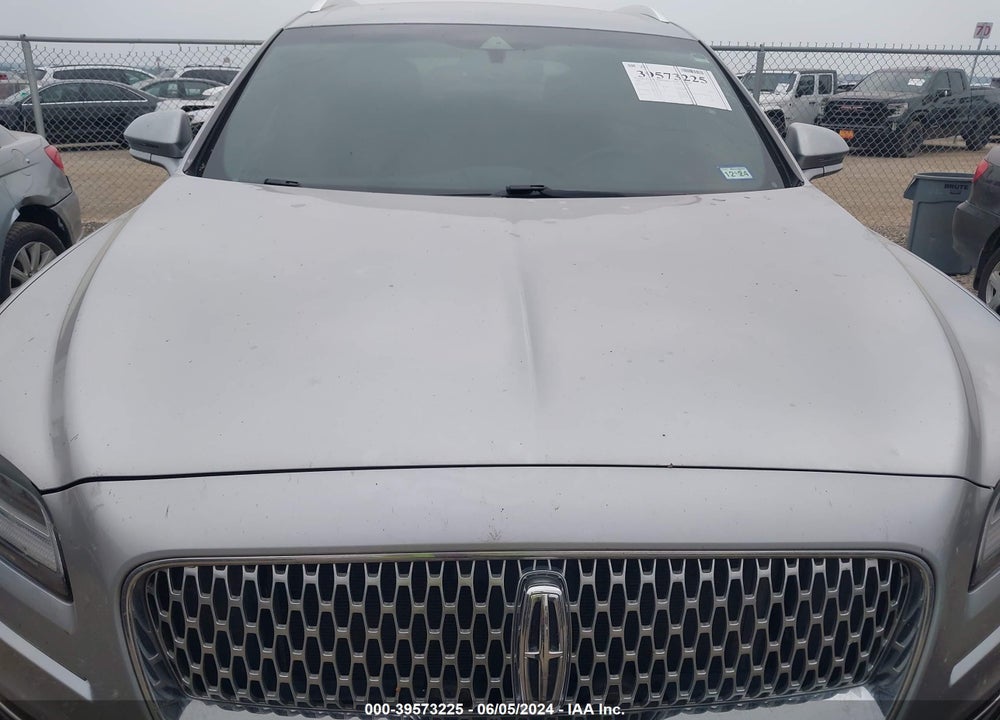 2020 LINCOLN NAUTILUS STANDARD VIN: 2LMPJ6J90LBL29585