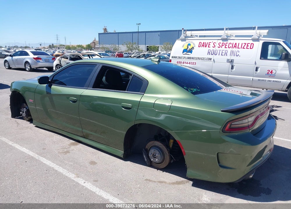 2020 DODGE CHARGER SCAT PACK RWD VIN: 2C3CDXGJ0LH254983