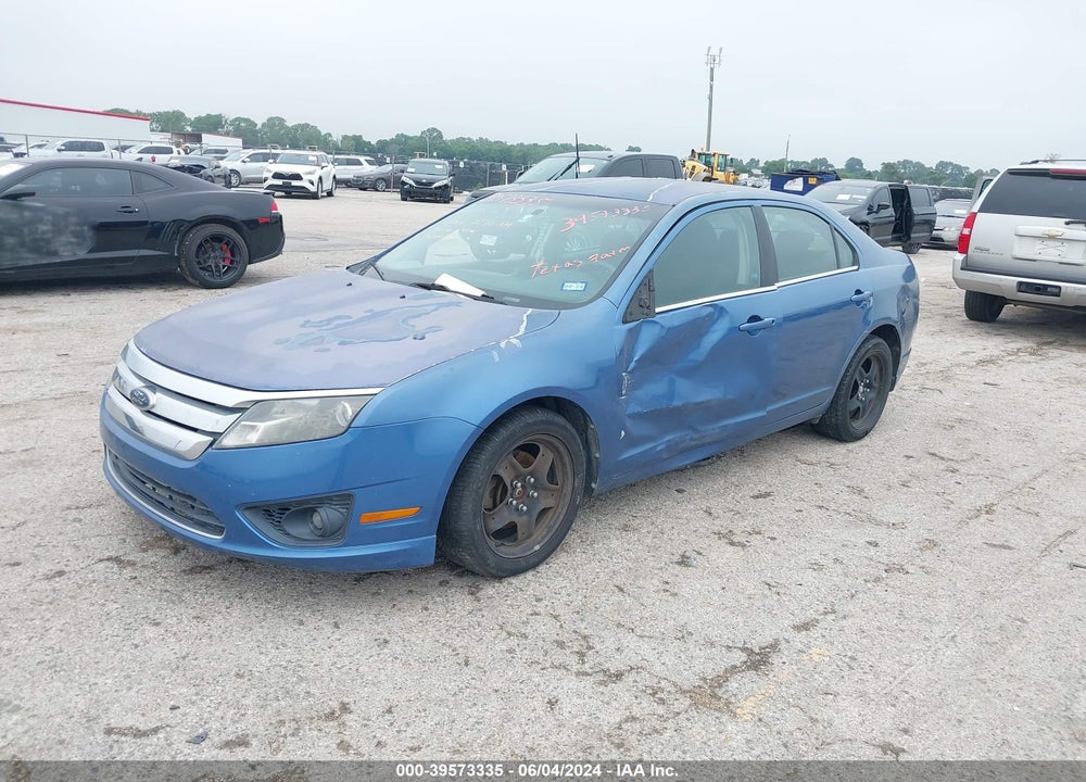 2010 FORD FUSION SE VIN: 3FAHP0HA7AR158676