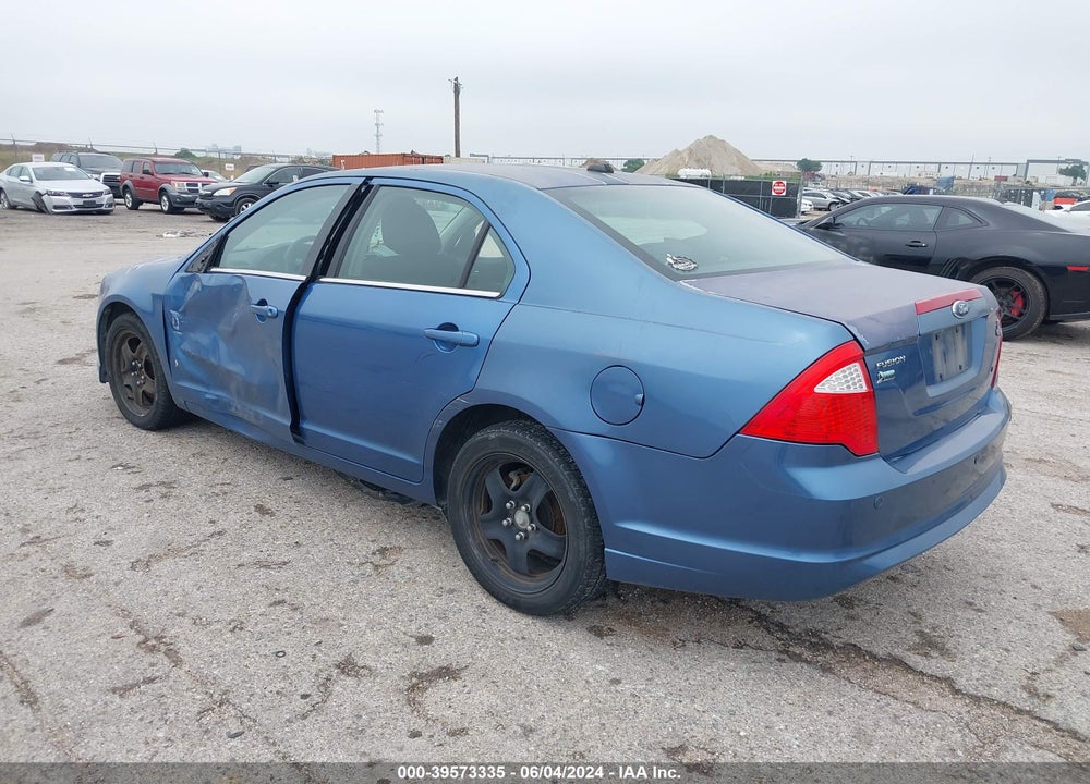 2010 FORD FUSION SE VIN: 3FAHP0HA7AR158676
